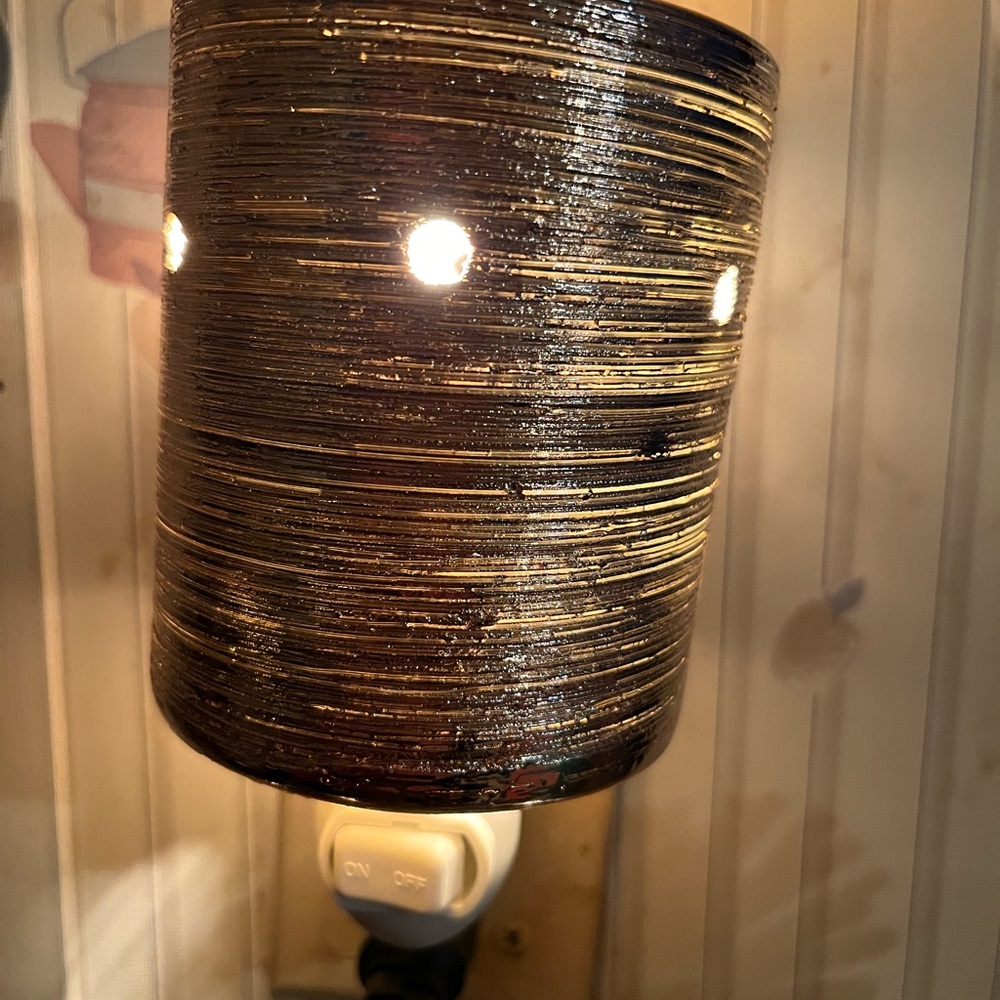 Etched Core-Rose Gold Scentsy Wall Warmer